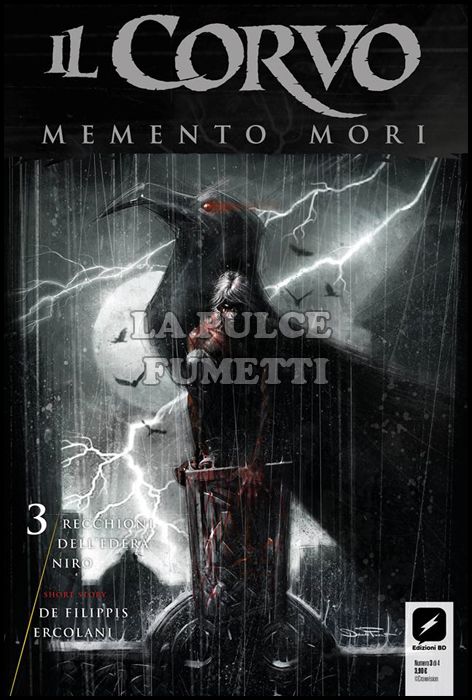 IL CORVO - MEMENTO MORI #     3 - VARIANT COVER DAVIDE FURNÒ